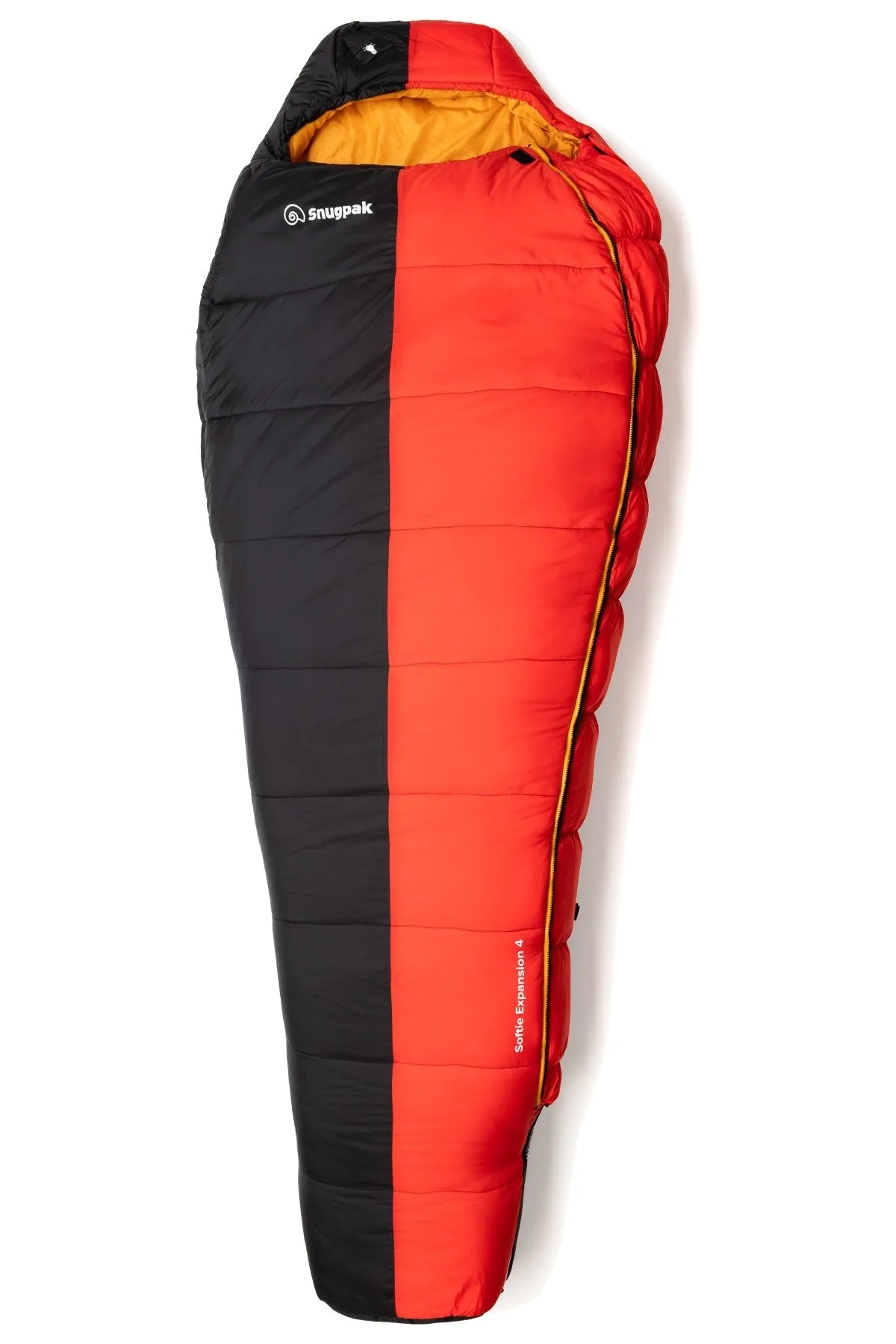 Snugpak Softie Expansion 4 Sleeping Bag (-15°C/-10°C)(Black/Red)