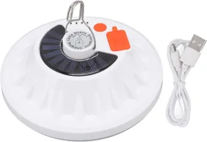 Solar Camping Light with 60 LEDs - USB Rechargeable Hanging Tent Lantern for Emergency and Canopy Use