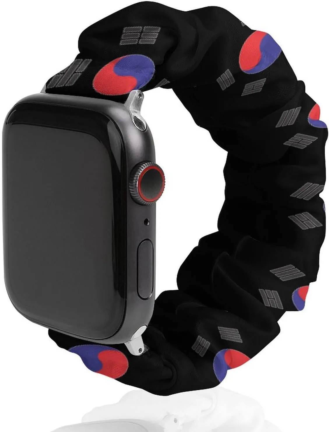 South Korea Korean Logo Fashion Watch Strap Scrunchies Wristbands Compatible With IWatch Series