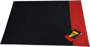 Sportmusies Waterproof Outdoor Blanket Beach Mat, Compact for Picnic, Camping, Hiking, Travel, Festival - 78" x 55", 4 Stakes, 1 Pouch