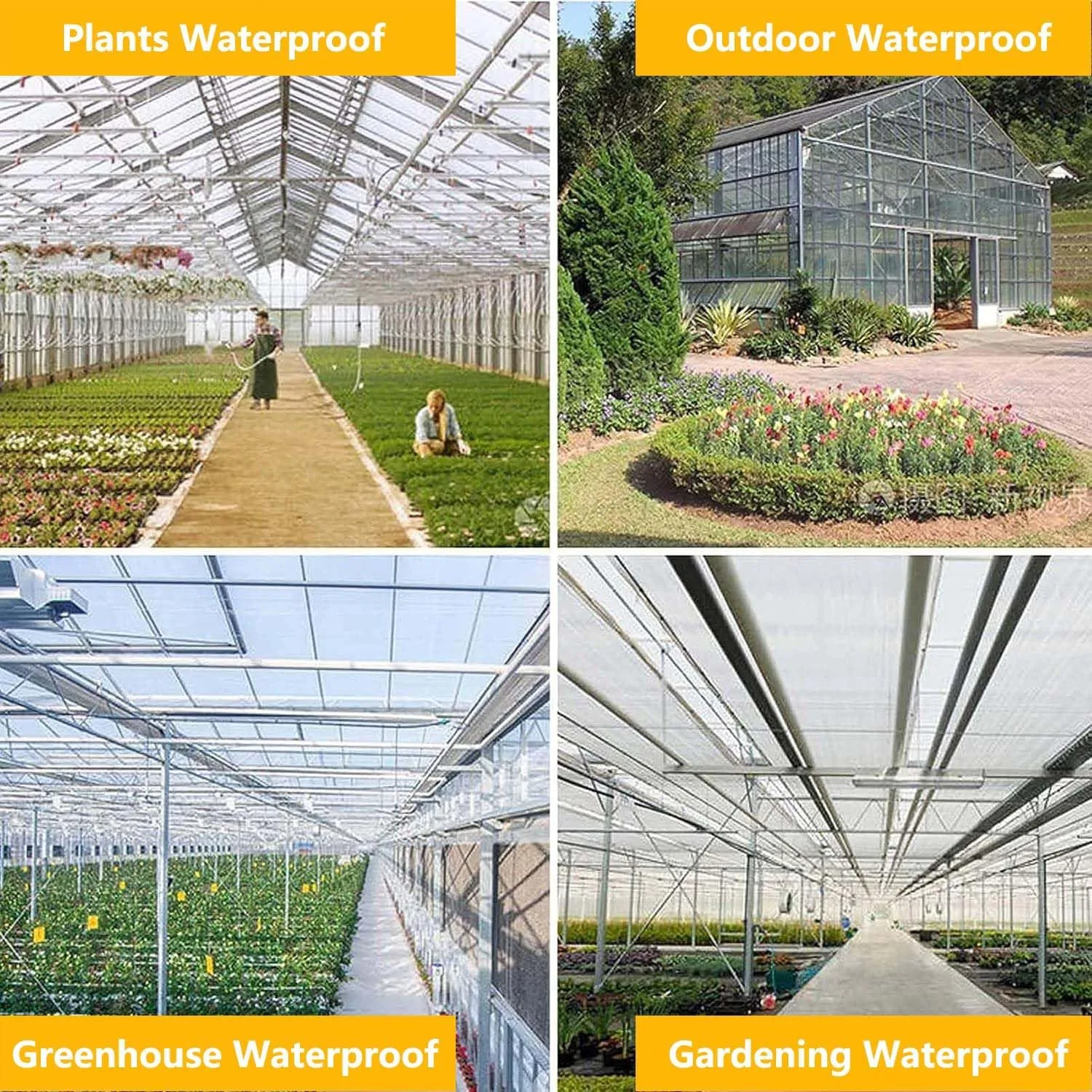 SRHIMEOS Waterproof Transparent Tarp 3.9x32.8ft, Heavy Duty Tarpaulin Clear with Grommets and Reinforced Edges, Plastic Tarps Cover PVC, Ripstop for Boat Patio Garden Plants