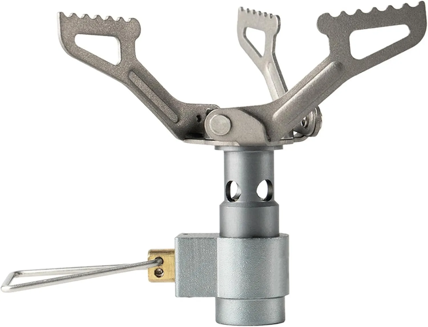 stove - Small Camp Stove - Foldable Pocket Stove | Propane Stove, Lightweight Camping Burner, Outdoor Cookware Tool for Backpacking Hiking and Picnic