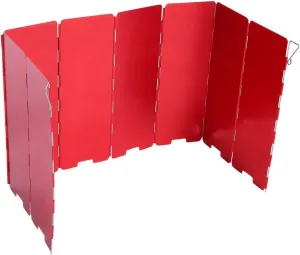 Stove Windscreen, 8 Plates Stove Windshield, Folding Aluminum Camping Stove Windshield, for Camping Picnic, Backpacking, Cooking