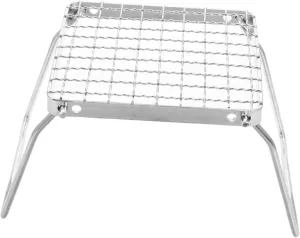 Sturdy Camping Grill Stand Foldable Design Stainless Steel Rack for Grill Grate Bbq Portable and Camp Stove