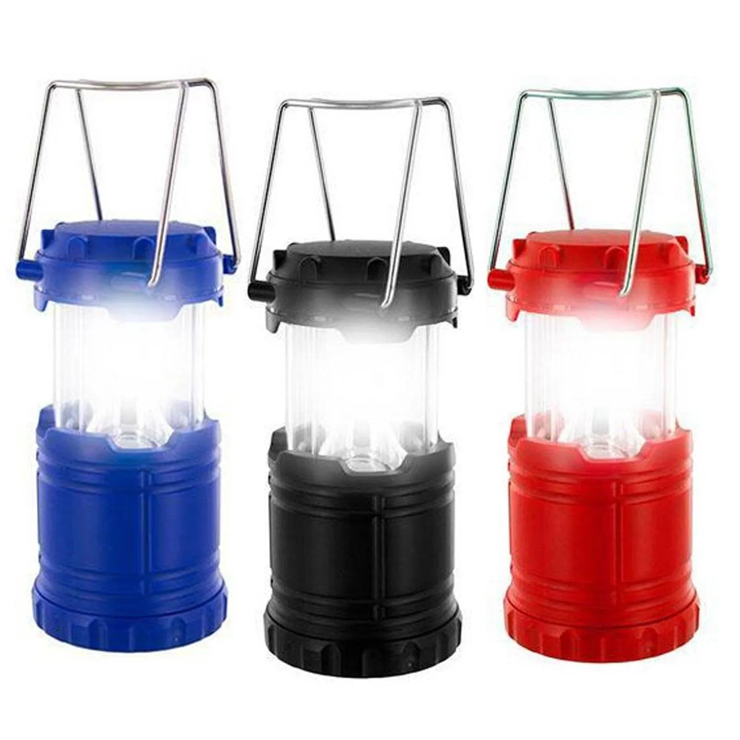 Summer special Ultra-Bright 3-Pack: LED with Mini Lantern Well-loved Light Collapsible