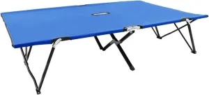 Sun Lounger Blue Steel Frame Double Collapsible11,45KG