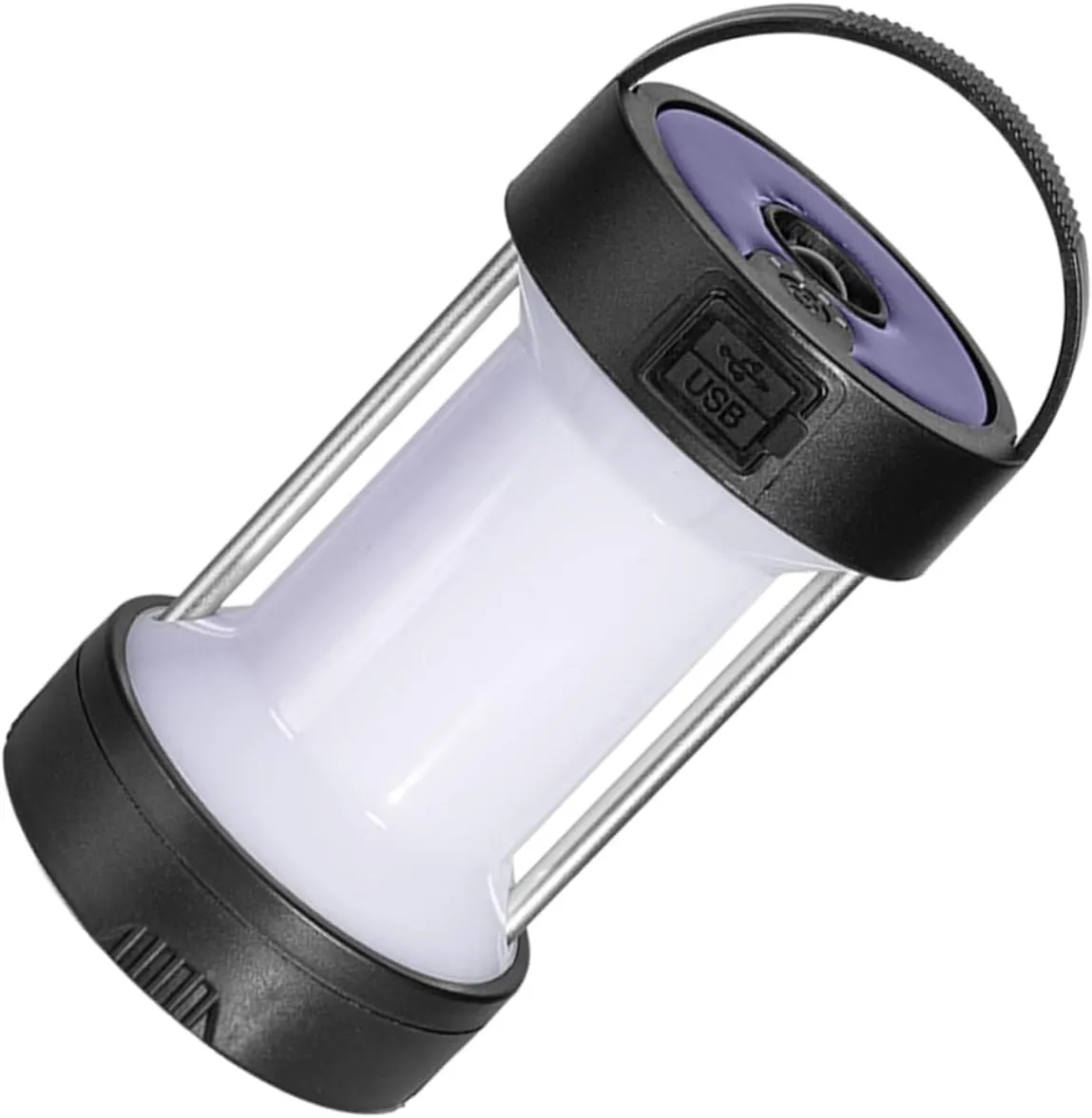 Super Bright Handheld Spotlight Lantern Rechargeable Led Camping Light Tent Lamp for Outdoor Portable and Sturdy