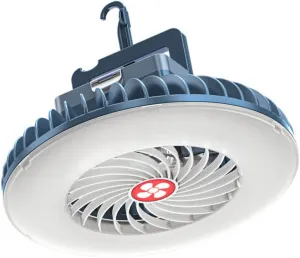 SUPVOX 3-Speed Air Fan Tent Lantern Led Camping Lamp Rechargeable Tent Light Emergency Light