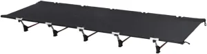 SUPVOX Cot Bed Portable Camping Cots Folding Metal Frame Space-Saver Comfortable Oxford Fabric Bed