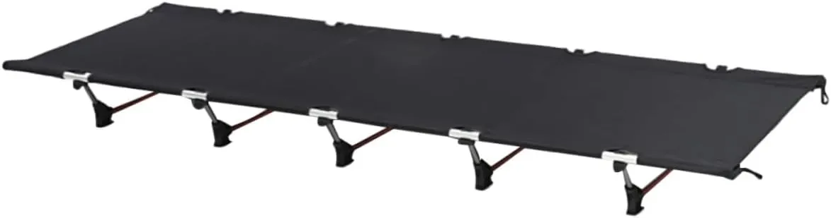 SUPVOX Cot Bed Portable Camping Cots Folding Metal Frame Space-Saver Comfortable Oxford Fabric Bed