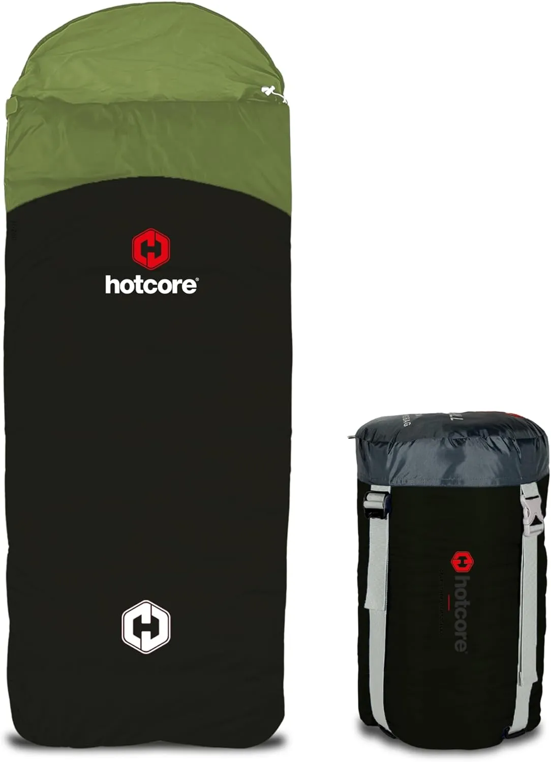T Series Tapered Sleeping Bags 90" x 32" - Lightweight, Compact - Temp Rating Between 40°F to -4°F (7C° to -20C°) Between 3 Models