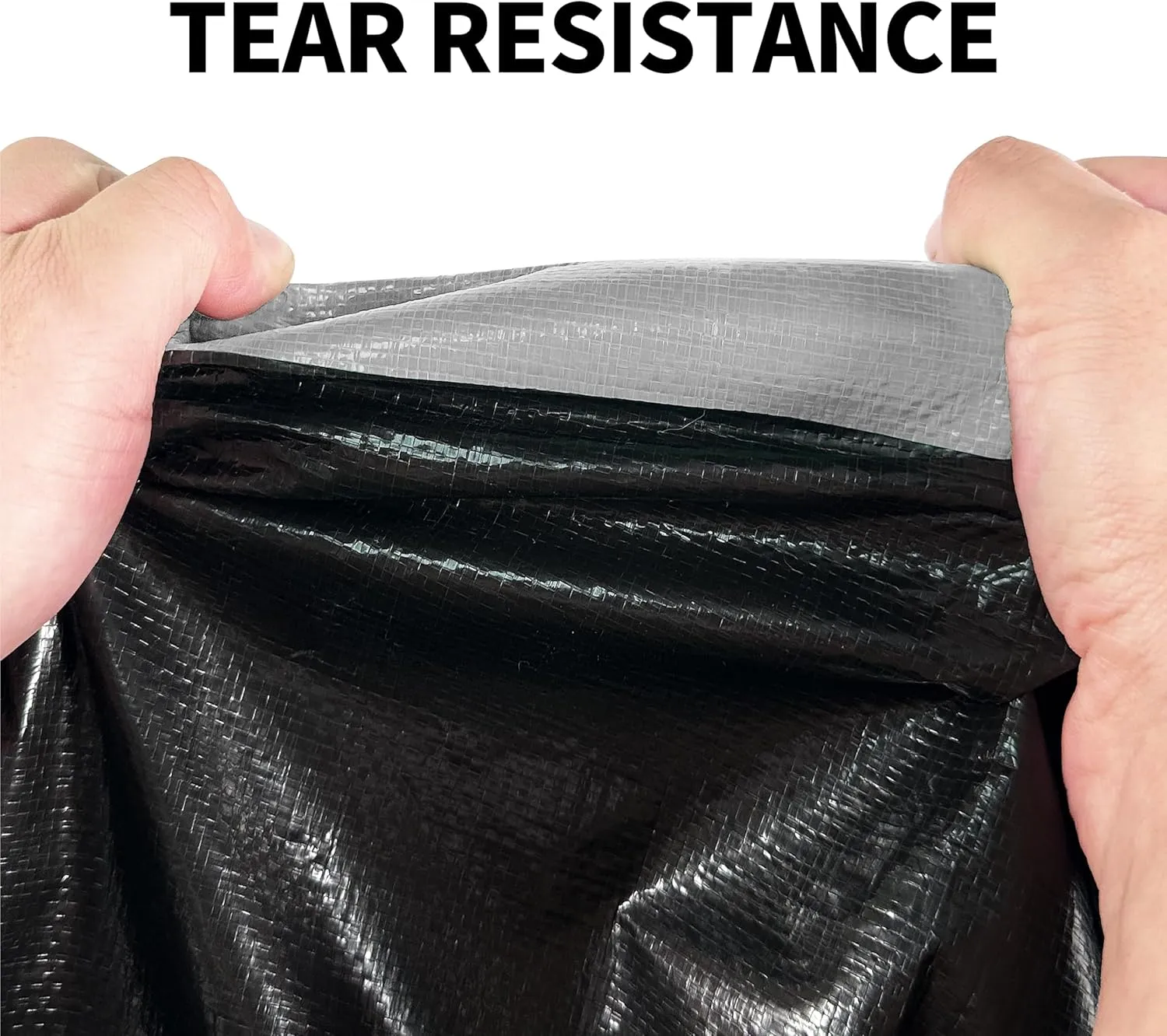 Tarp Heavy Duty 10x20ft Waterproof Tarps,10mil Uv Resistant,Multipurpose Silver/Black Tarps for Cars,Camping,Roof,Ship,Garden.by-MVPNET