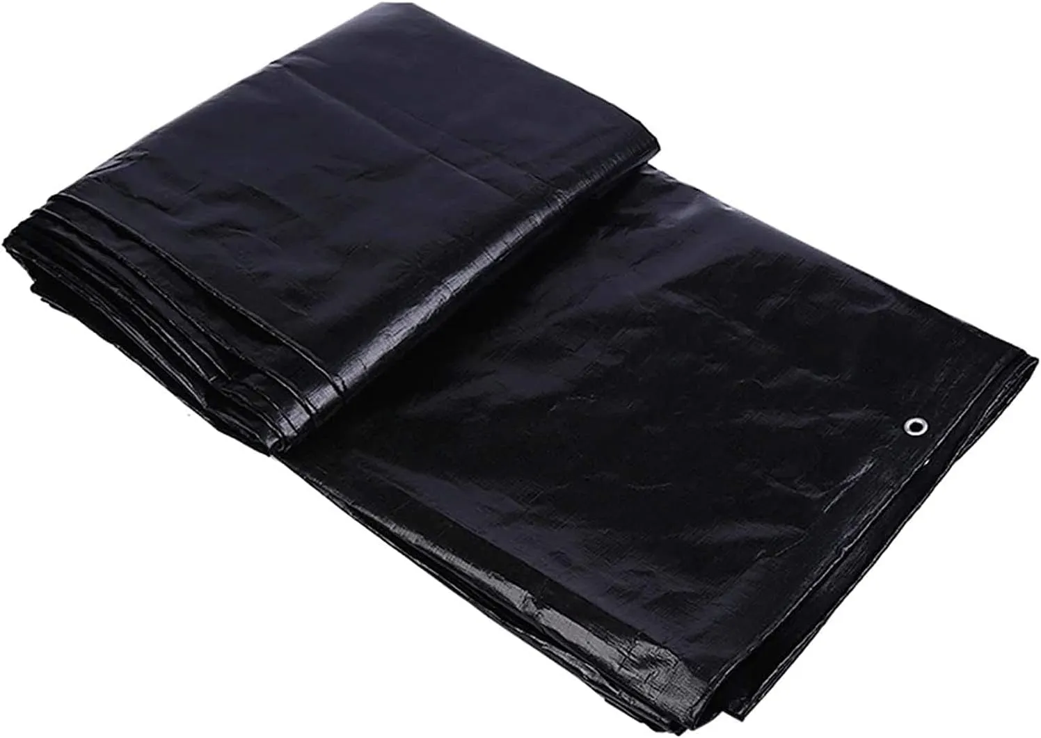Tarps Heavy Duty Waterproof, Tarp Cover, UV-Resistant, Rip and Tear Proof Tarpaulin with Grommets and Reinforced Edges - for Roof, Patio, Camping, Boat, Pool, 1 * 2m/3 * 6ft