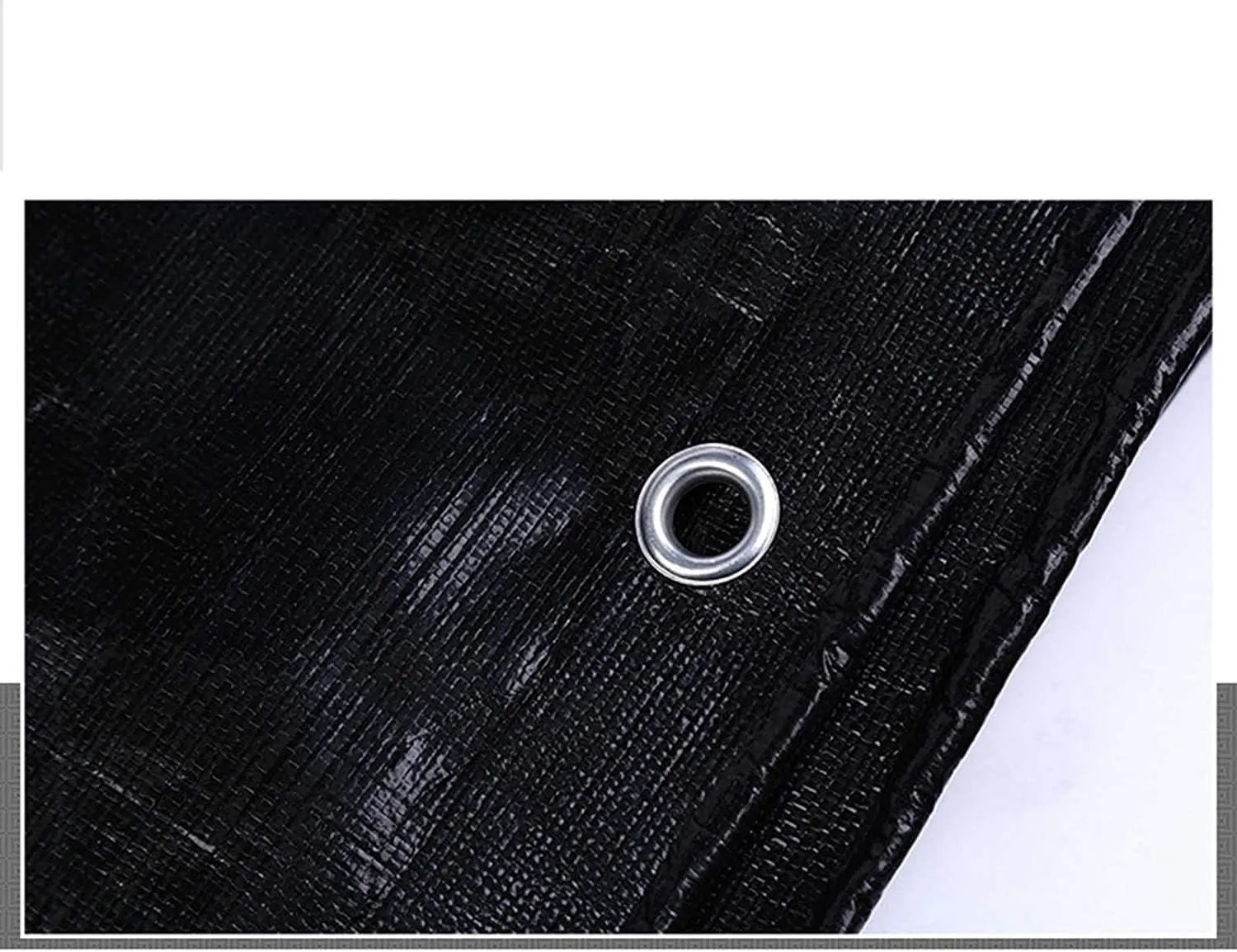Tarps Heavy Duty Waterproof, Tarp Cover, UV-Resistant, Rip and Tear Proof Tarpaulin with Grommets and Reinforced Edges - for Roof, Patio, Camping, Boat, Pool, 1 * 2m/3 * 6ft