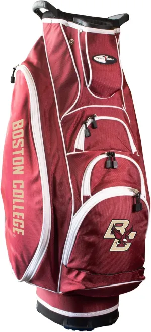 Team Golf NCAA Boston COL Albatross Golf Bag Lightweight, 10-Way Club Divider, Spring Action Stand, Insulated Cooler Pocket, Velcro Glove and Umbrella Holder & Lift Assist Handles