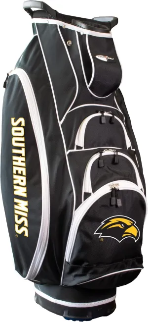 Team Golf NCAA Southern Mississippi Albatross Golf Bag Lightweight, 10-Way Club Divider, Spring Action Stand, Insulated Cooler Pocket, Velcro Glove and Umbrella Holder & Lift Assist Handles