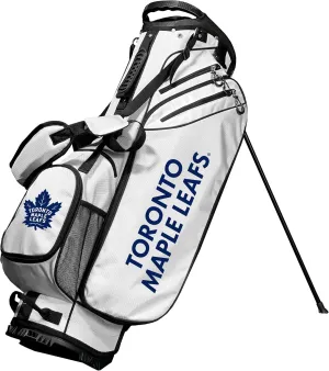 Team Golf NHL Team Golf NHL Birdie Stand Golf Bag, Lightweight, 14-Way Club Divider, Spring Action Stand, Insulated Cooler Pocket, Velcro Glove and Umbrella Holder & Padded Handles