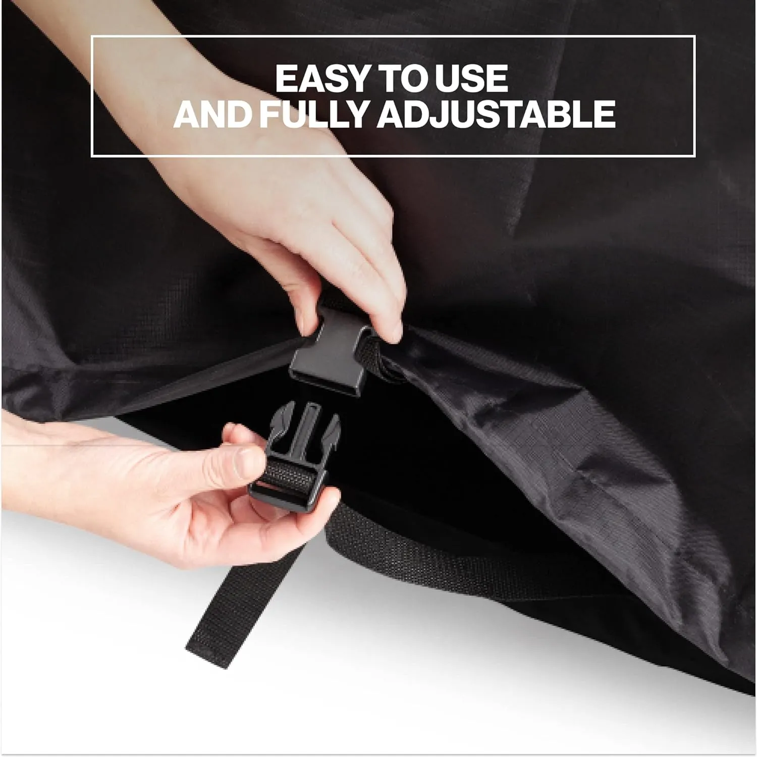 TeamObsidian Bike Cover - Waterproof Outdoor & Indoor Bicycle Storage For 1 to 3 Bikes - Heavy Duty Ripstop 210D Tent Material - Stationary Electric Bike Protection for All Seasons