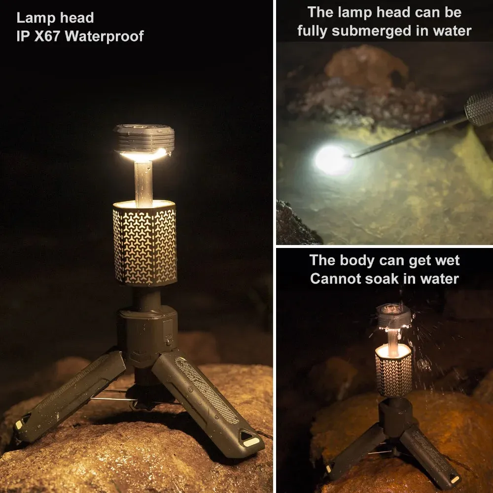 Telescopic and Collapsible Camping Light