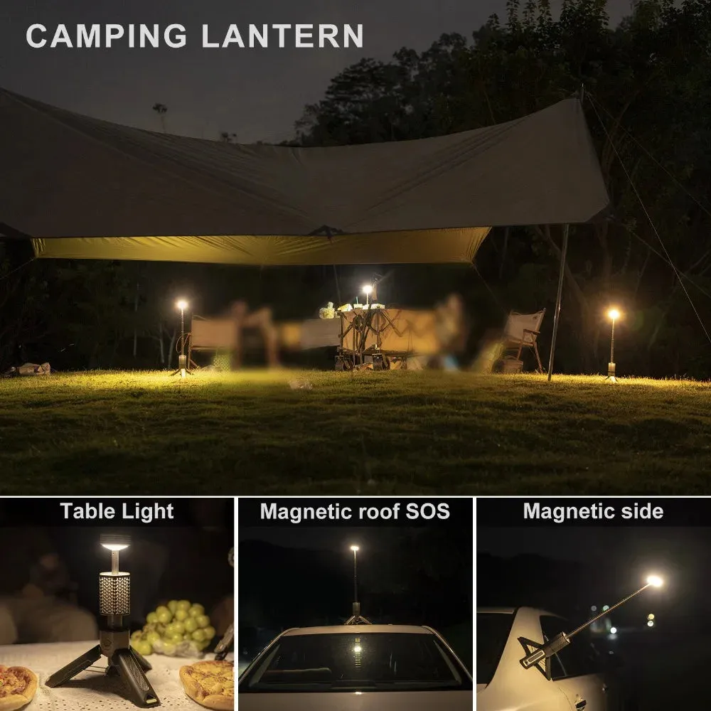 Telescopic and Collapsible Camping Light