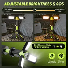 Telescopic Camping Lights with Stand