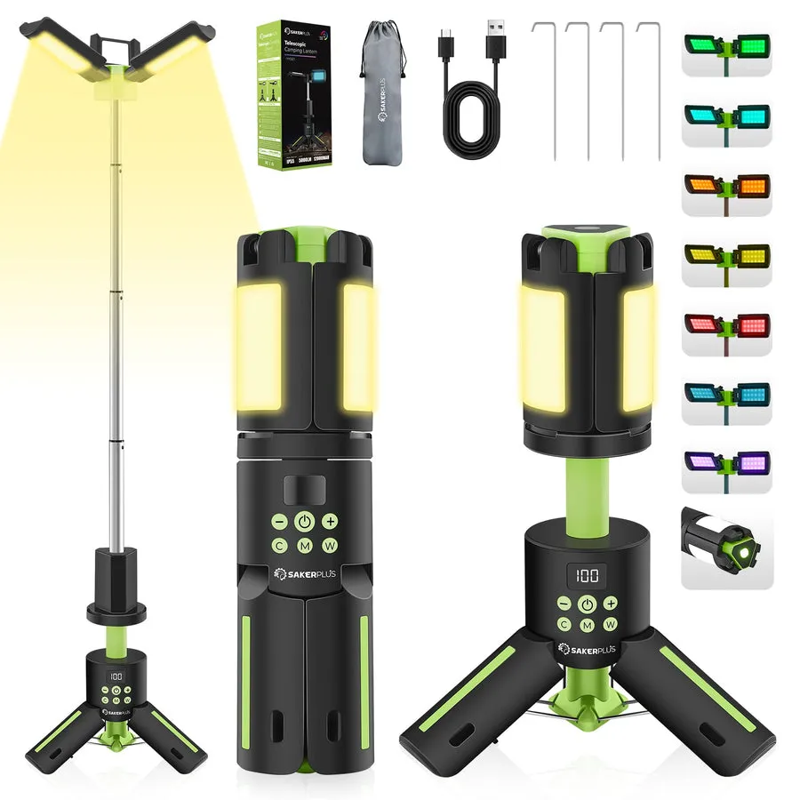 Telescopic Camping Lights with Stand