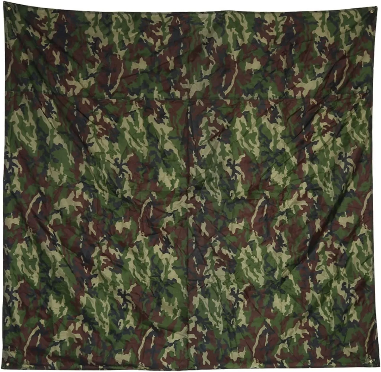 Tent Tarp, Camouflage Portable Lightweight Rainproof Mat Rain Tent Tarp Awning Shelter Defender for Outdoor Hiking Camping Traveling (3 * 2.9 Meters)