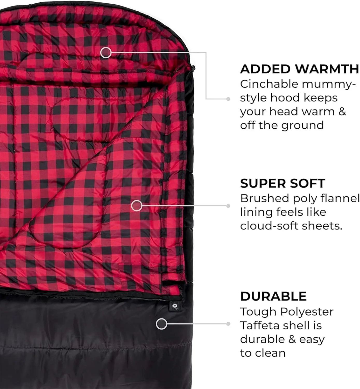 Teton Celsius XXL Sleeping Bag, Cold Weather Sleeping Bags for Adults and Kids, Camping Made Easy and Warm. Compression Sack Included, 35F, 25F, 0F, 20F Degree