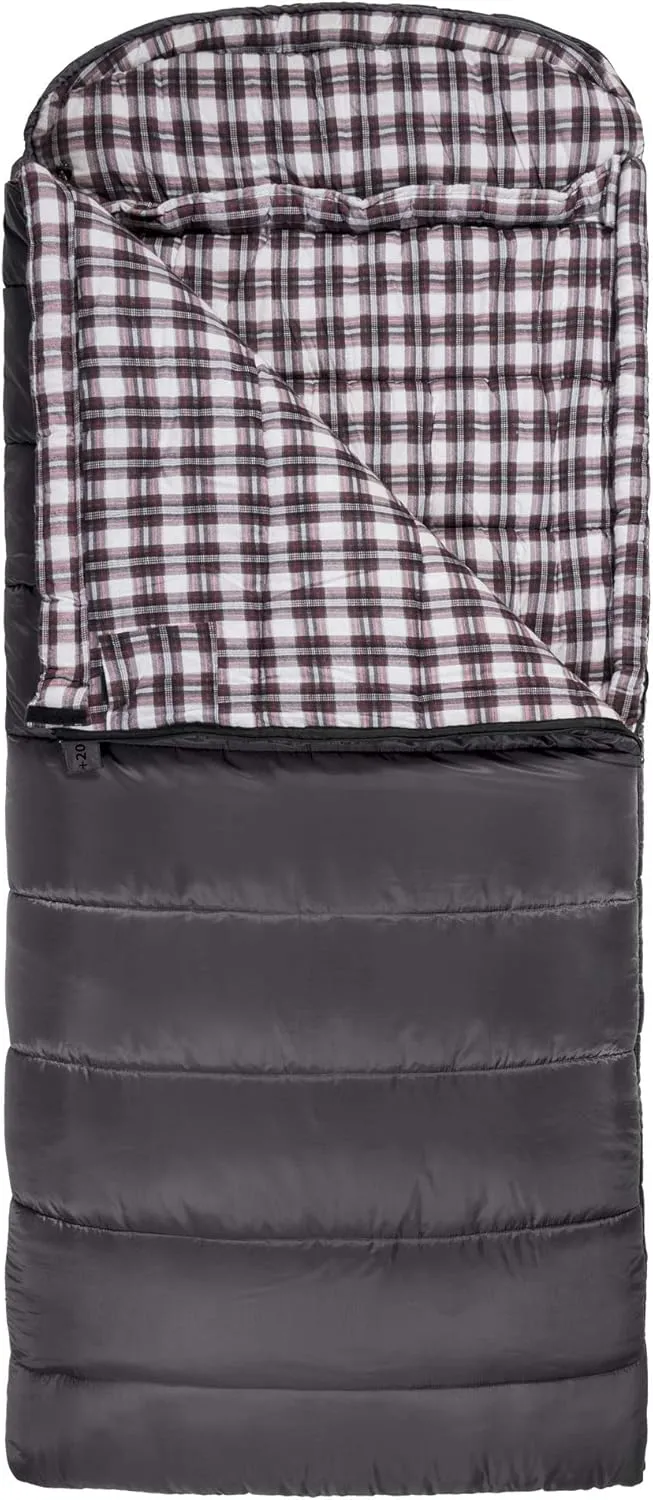Teton Celsius XXL Sleeping Bag, Cold Weather Sleeping Bags for Adults and Kids, Camping Made Easy and Warm. Compression Sack Included, 35F, 25F, 0F, 20F Degree