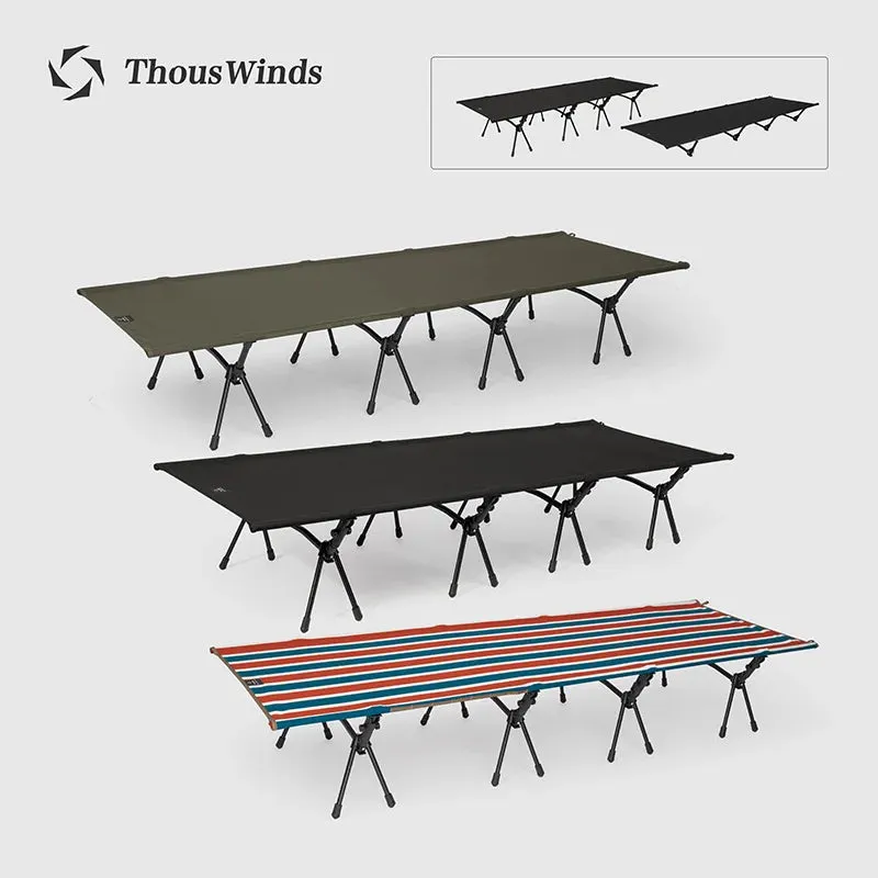Thous Winds Portable Camping Cot - Lightweight Foldable Bed for Outdoor Camping, Hiking, and Travel