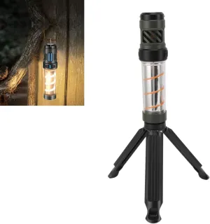 Topyond Camping Lantern Rechargeable Flashlight,Tent Light with Hook Magnet Portable USB Rechargeable IP44 Waterproof 5 Modes Camping Gear for Outdoor Camping