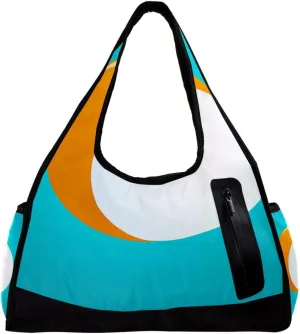 Travel Bag,Mens Gym Bag,Womens Gym Bag,Egg Cartoon Style Fried Egg,Sports Bag