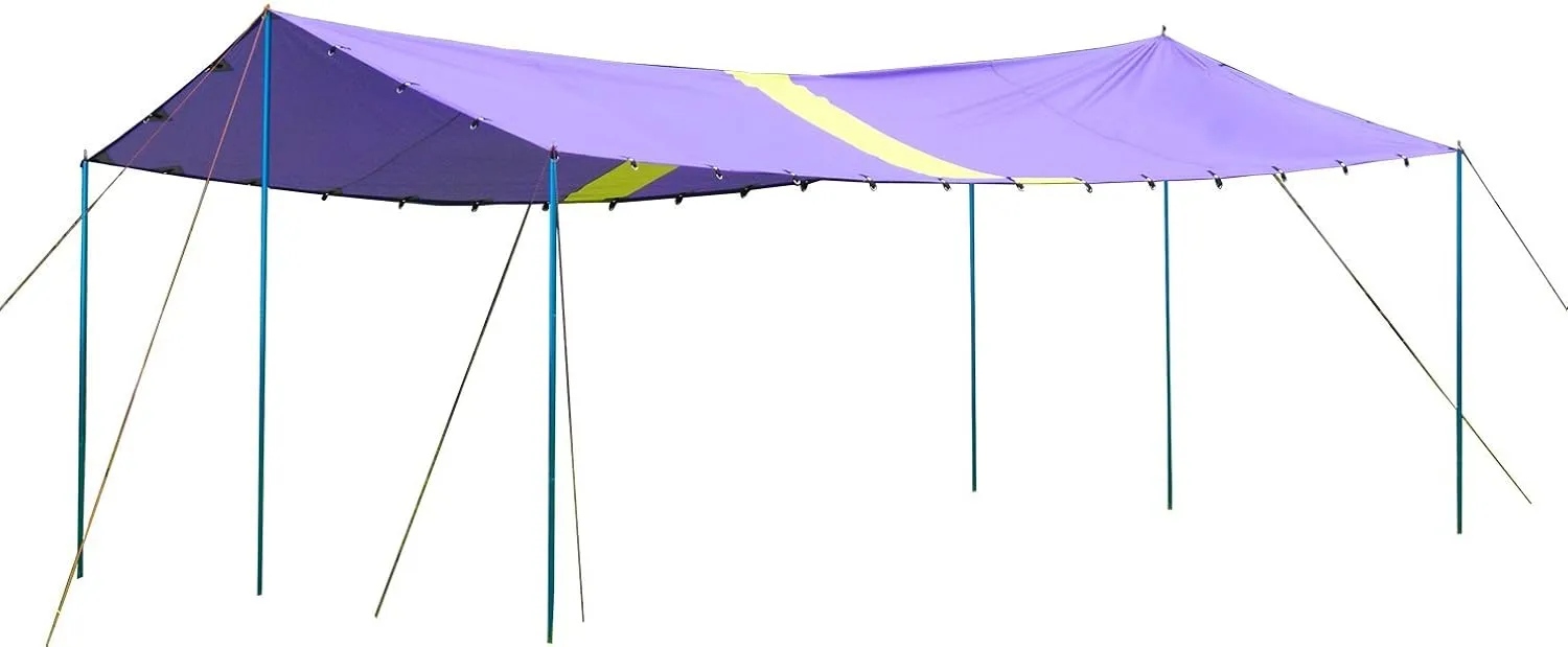 Treewalker Waterproof Rainfly Tarp 19.7x13 ft 6M x 4M Rain Tarp Tent for Camping, Rain, UV and Snow Protection