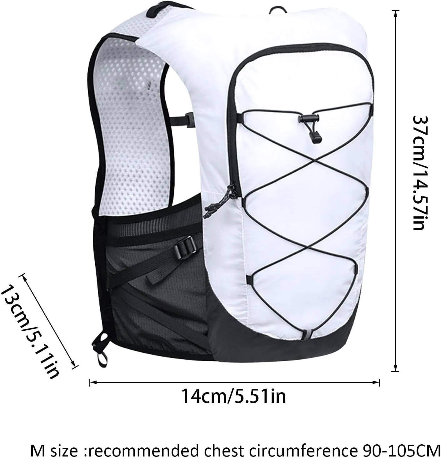 Trekking Bag | Lightweight Trail Bag | Outdoor Adventure Backpack | Waterproof Sports Trail Racing Marathons Fitness Bag