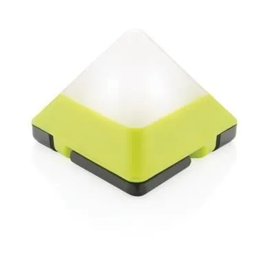 TRIANGULAR MINI LANTERN in Lime Green