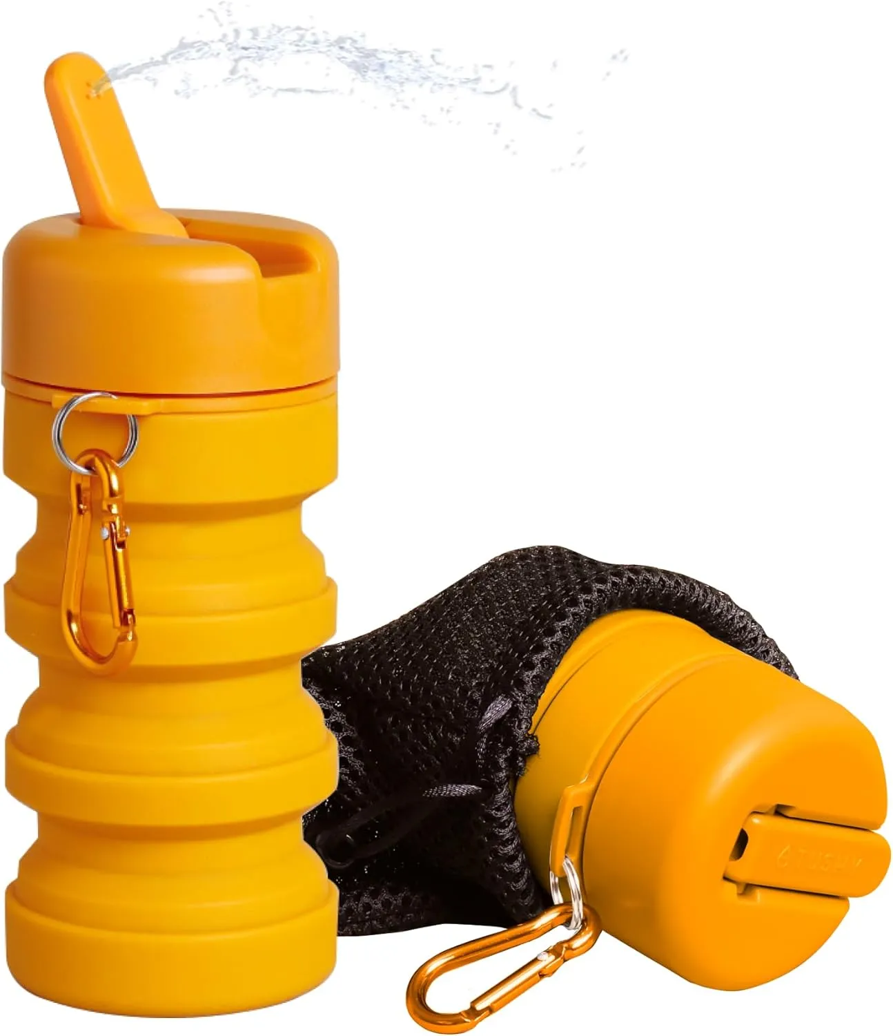 TUSHY Travel Bidet: Collapsible & Expandable for Discreet Portability, Refreshing Clean for Home, Camping, Outdoors & Travel (Helps Hemorrhoid Relief, Peri Bottle for Postpartum Care) (Lantern)