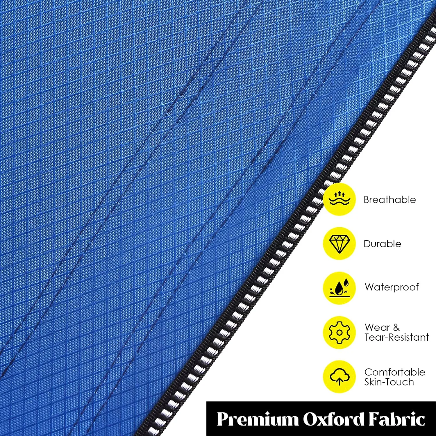Twin Heavy-Duty Foldable Camping Cot with Carrying Bag