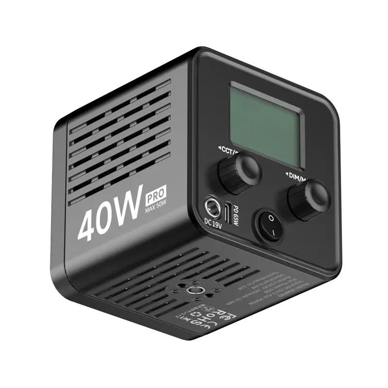 Ulanzi 40W Portable LED Video Light Bundle