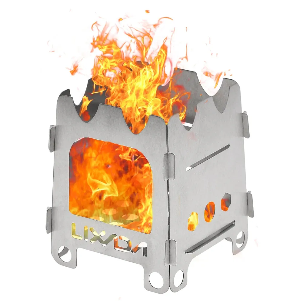 Ultralight Folding Stainless Steel Outdoor Camping Stove