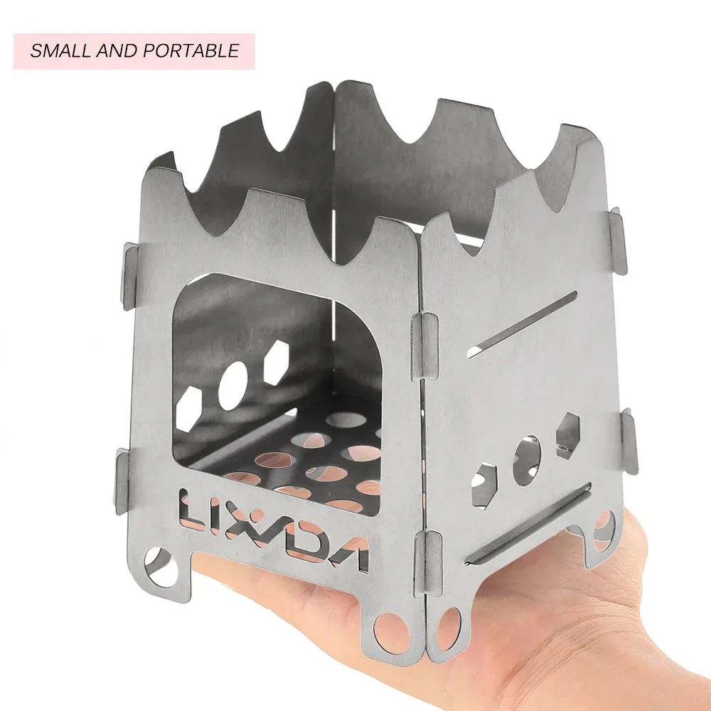 Ultralight Folding Stainless Steel Outdoor Camping Stove