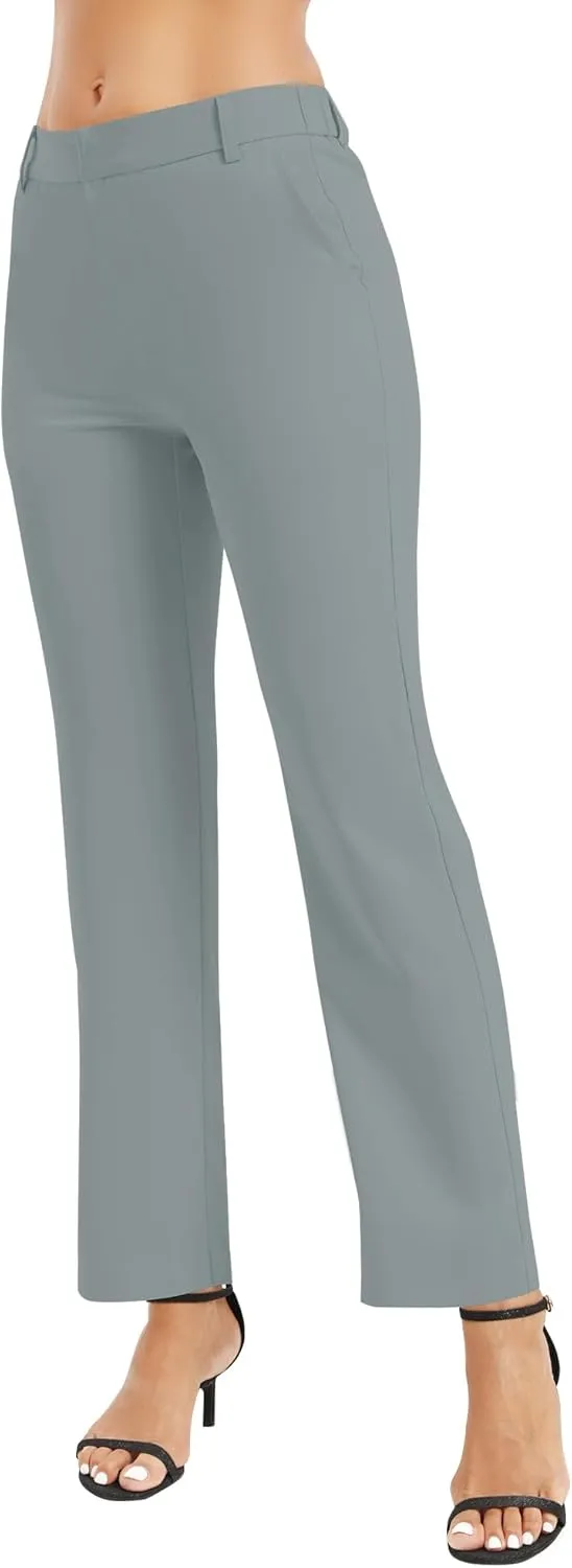 Urban CoCo Women's High Waisted Dress Pants 2024 Fall Stretch Work Slacks for Women Business Casual