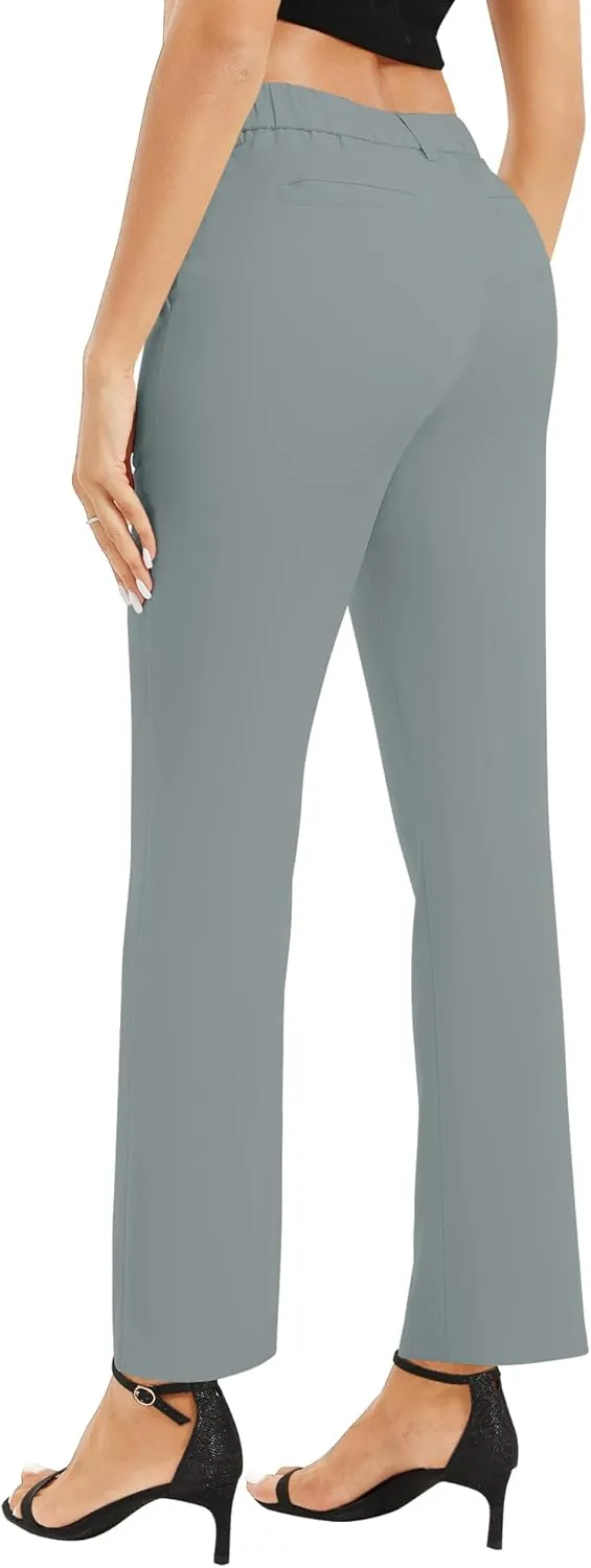 Urban CoCo Women's High Waisted Dress Pants 2024 Fall Stretch Work Slacks for Women Business Casual