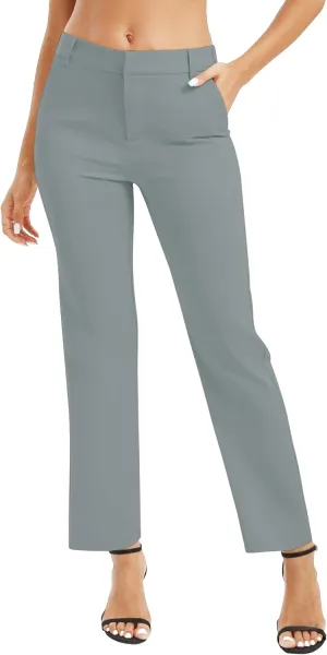 Urban CoCo Women's High Waisted Dress Pants 2024 Fall Stretch Work Slacks for Women Business Casual