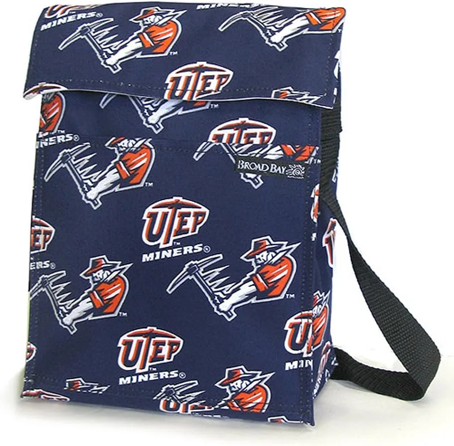 UTEP Lunch Cooler Bag Insulated UTEP Miners Lunchbox