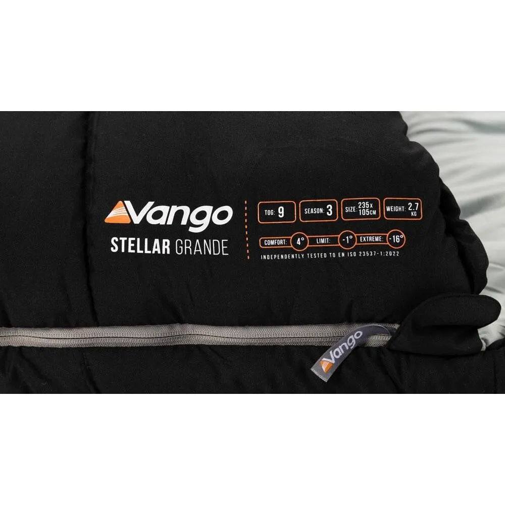Vango Stellar Grande Sleeping Bag Black