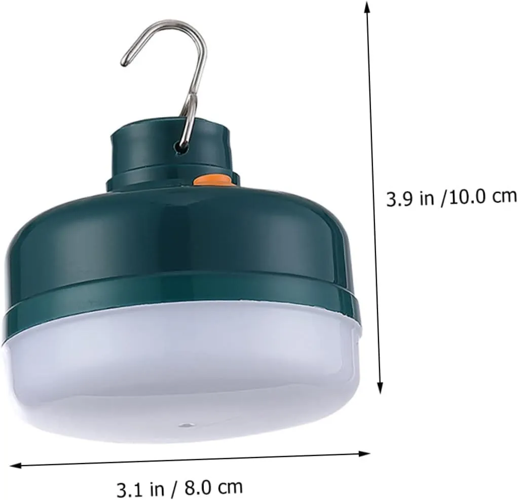 VANZACK 3pcs Led Camping Lantern Rechargeable Magnetic Emergency Light Hook Versatile Lighting Modes Wide Illumination for Outdoor Tent and Emergency Use
