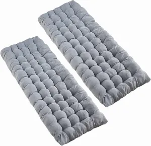 Vaygway Outdoor Camping Cot Pads Mattress- Soft Comfortable Lightweight Thick Cotton Sleeping Cot- Portable Hiking, Traveling, Backpacking Waterproof Bottom Pad Mattress