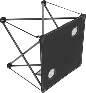VICASKY Outdoor Folding Table Oxford Fabric Picnic Dining Table Cup Holders Strong and Stable for Camping Barbecue and Fishing