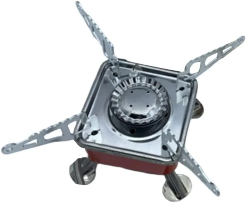 VICASKY Portable Outdoor Bbq Grill Windproof Camping Stove Gas Cooker Picnic Stove for Camping Hiking Mountaineering