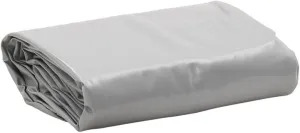vidaXL Tarpaulin Grey Ø 13.1 ' 7.11 oz/ft²